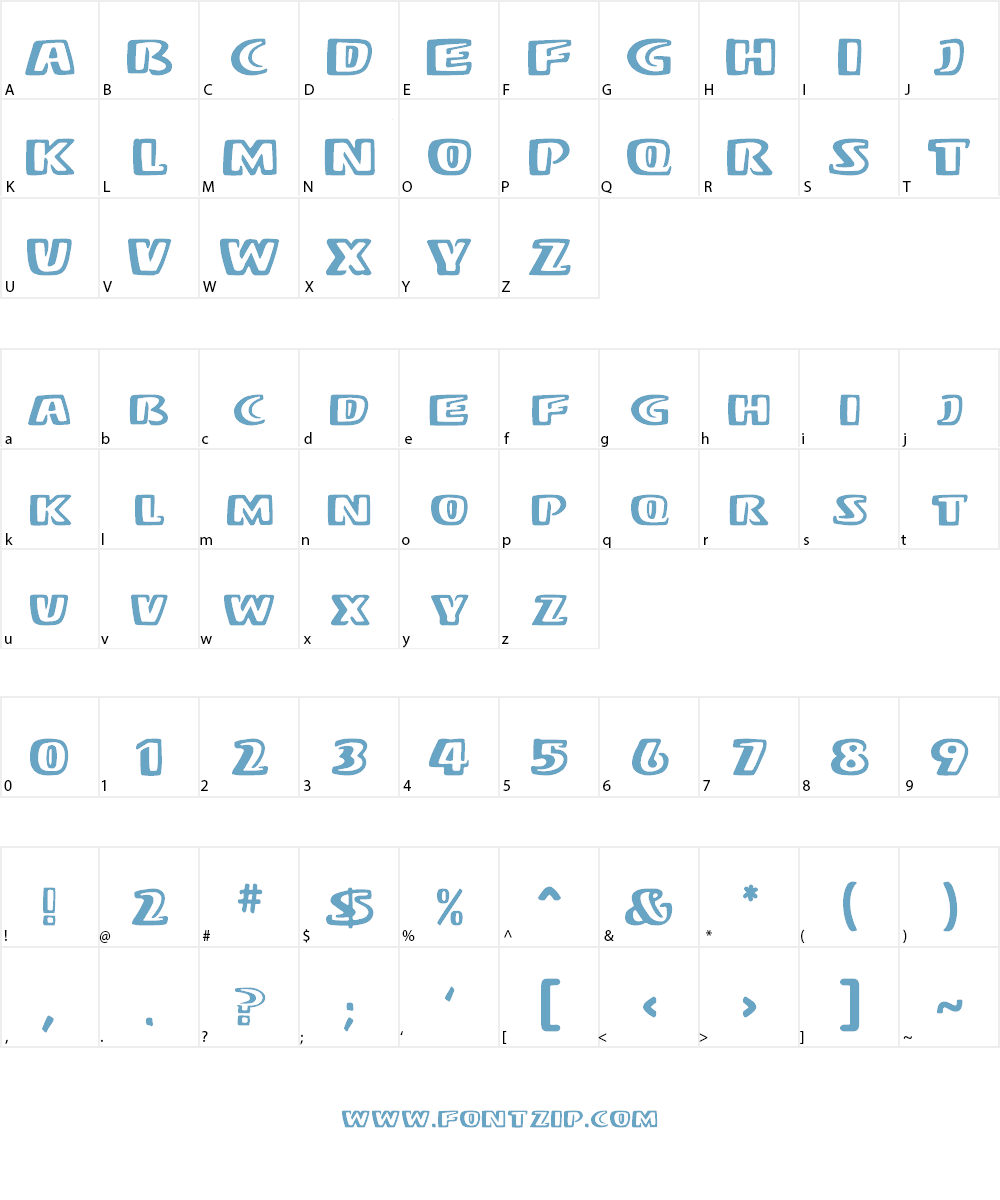 Stereo MF Font Character